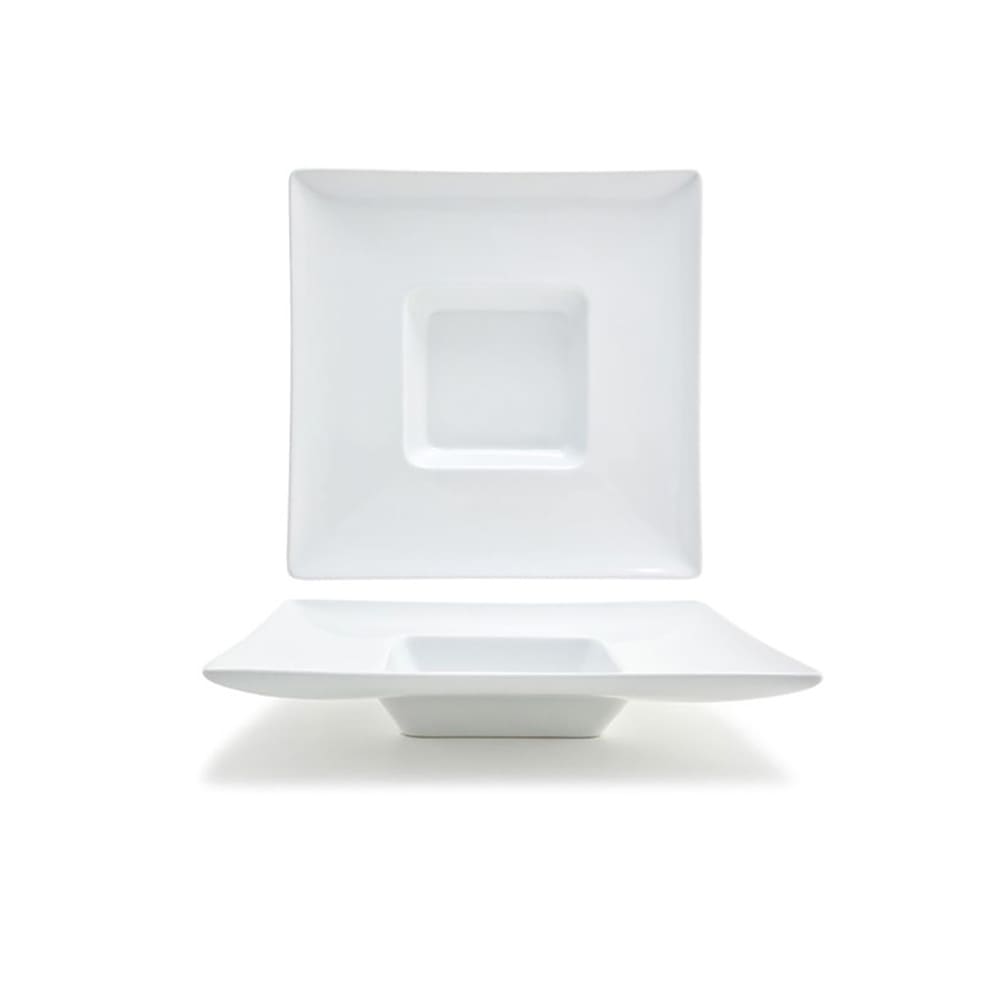 Front of the House 8 oz Square Mod® Bowl - Porcelain, White (DBO093WHP22)