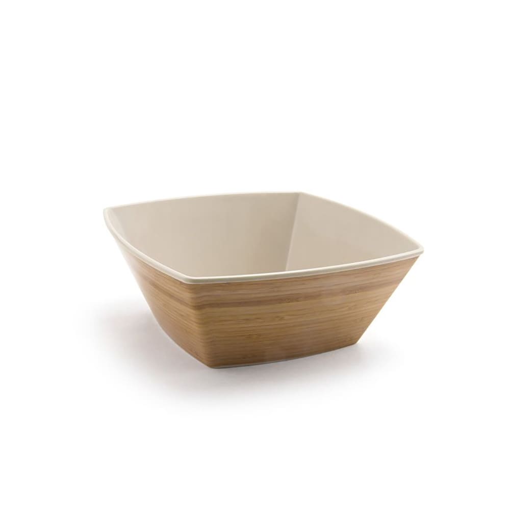Front of the House 72 oz Square Mod® Bowl - Bamboo, Natural (DBO106BBB22)