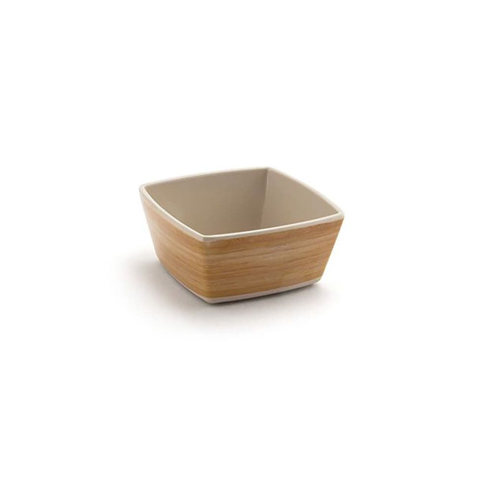 Front of the House 8 oz Square Mod® Bowl - Bamboo, Natural (DBO115BBB23)