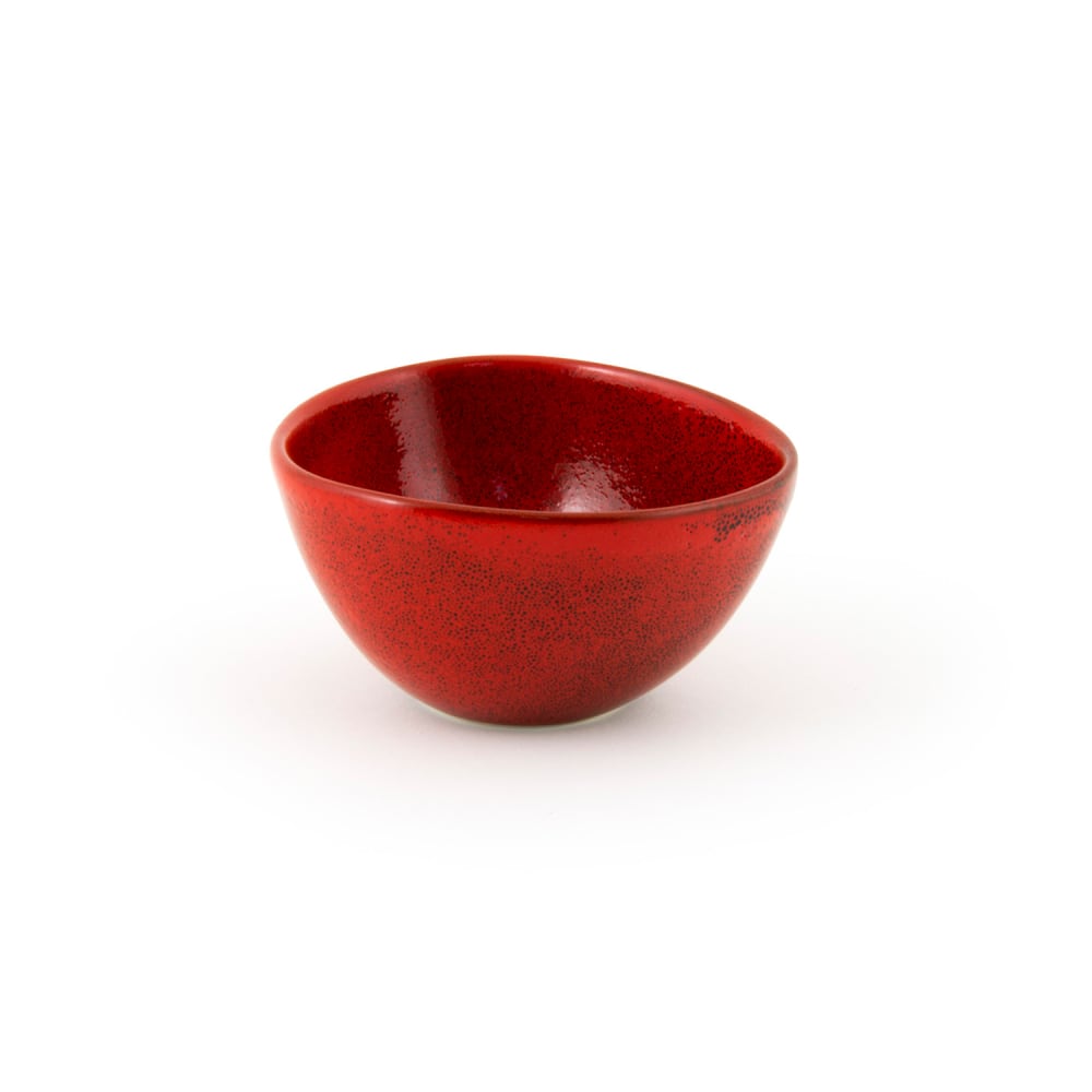 Front of the House 7 oz Round Kiln® Bowl - Porcelain, Chili (DBO141RDP23)