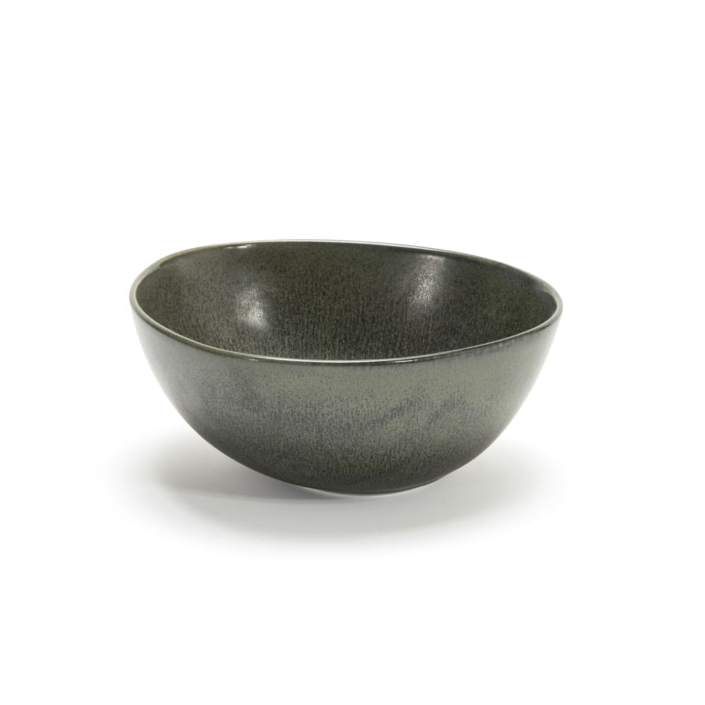 Front of the House 21 oz Round Kiln® Bowl - Porcelain, Sage (DBO143DGP23)
