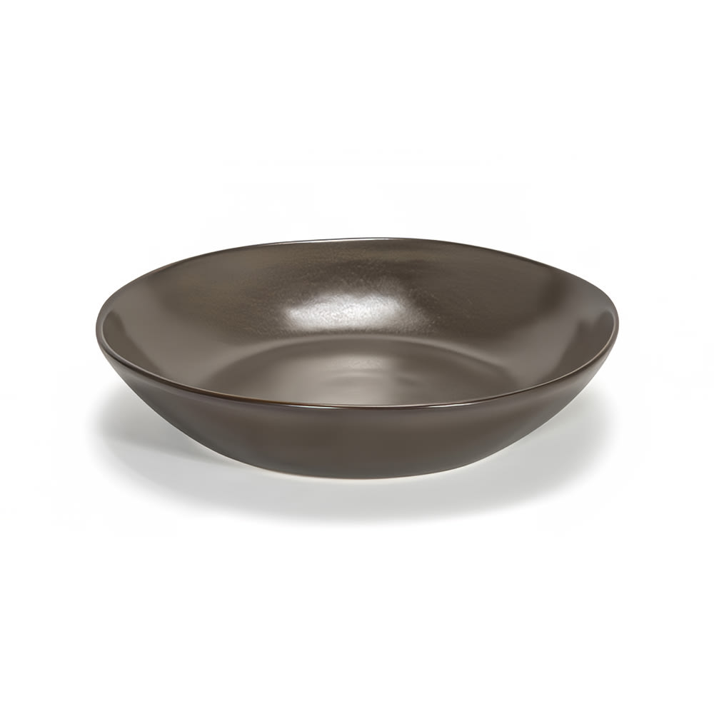 Front of the House 34 oz Round Kiln® Bowl - Porcelain, Mocha (DBO144ESP22)
