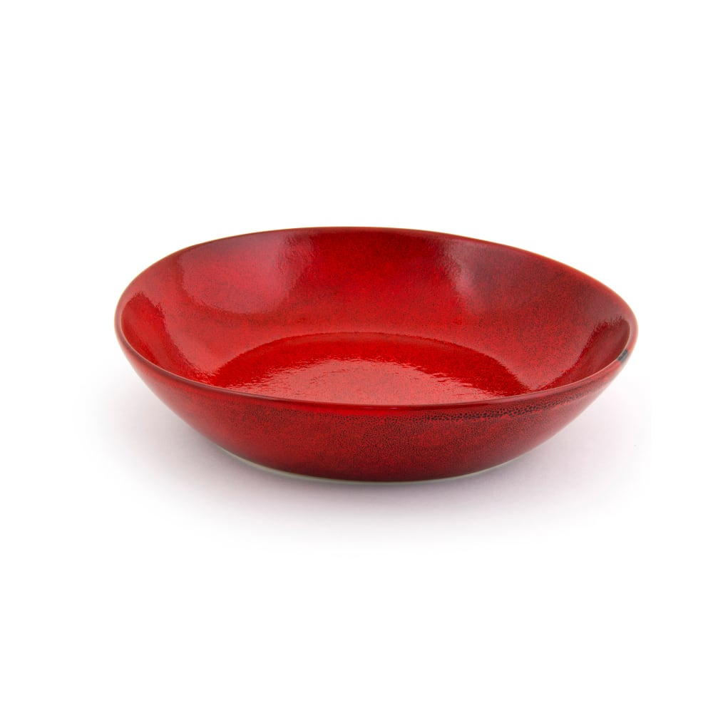 Front of the House 34 oz Round Kiln® Bowl - Porcelain, Chili (DBO144RDP22)