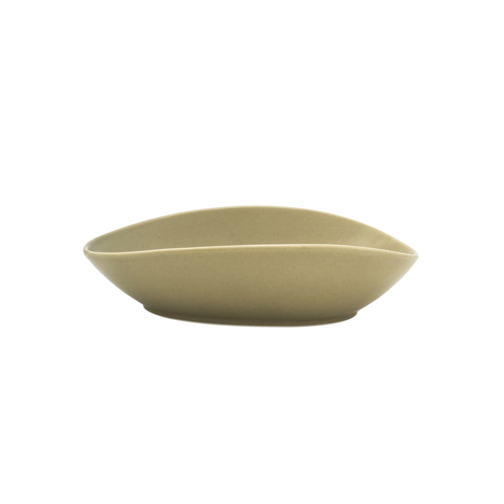 Front of the House 15 oz Oval Tides™ Bowl - Porcelain, Sea Grass (DBO147GRP21)