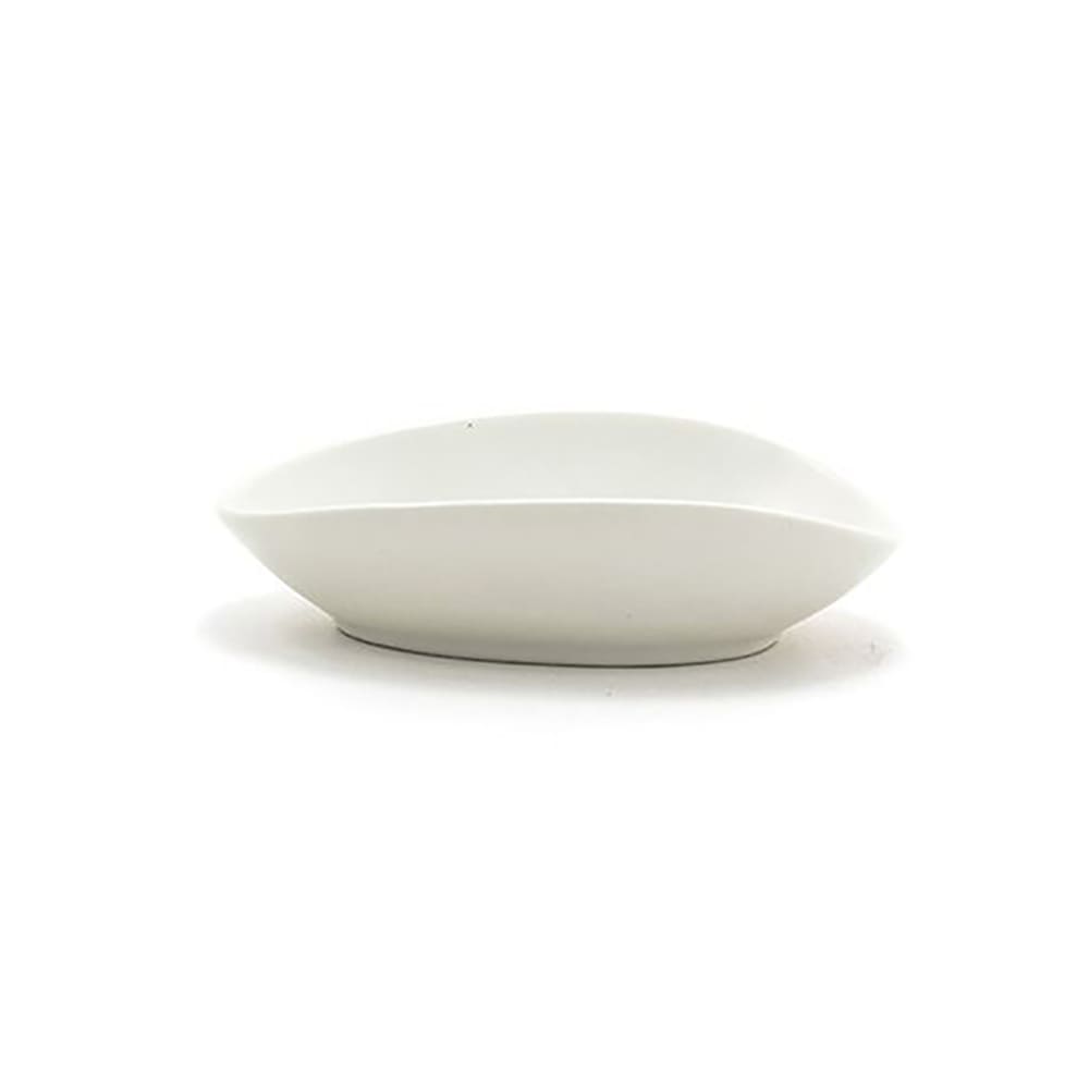 Front of the House 6 oz Oval Tides™ Bowl - Porcelain, Scallop (DBO148BEP22)