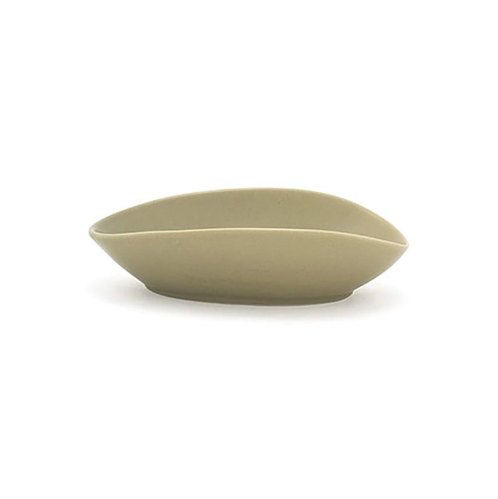 Front of the House 6 oz Oval Tides™ Bowl - Porcelain, Sea Grass (DBO148GRP22)