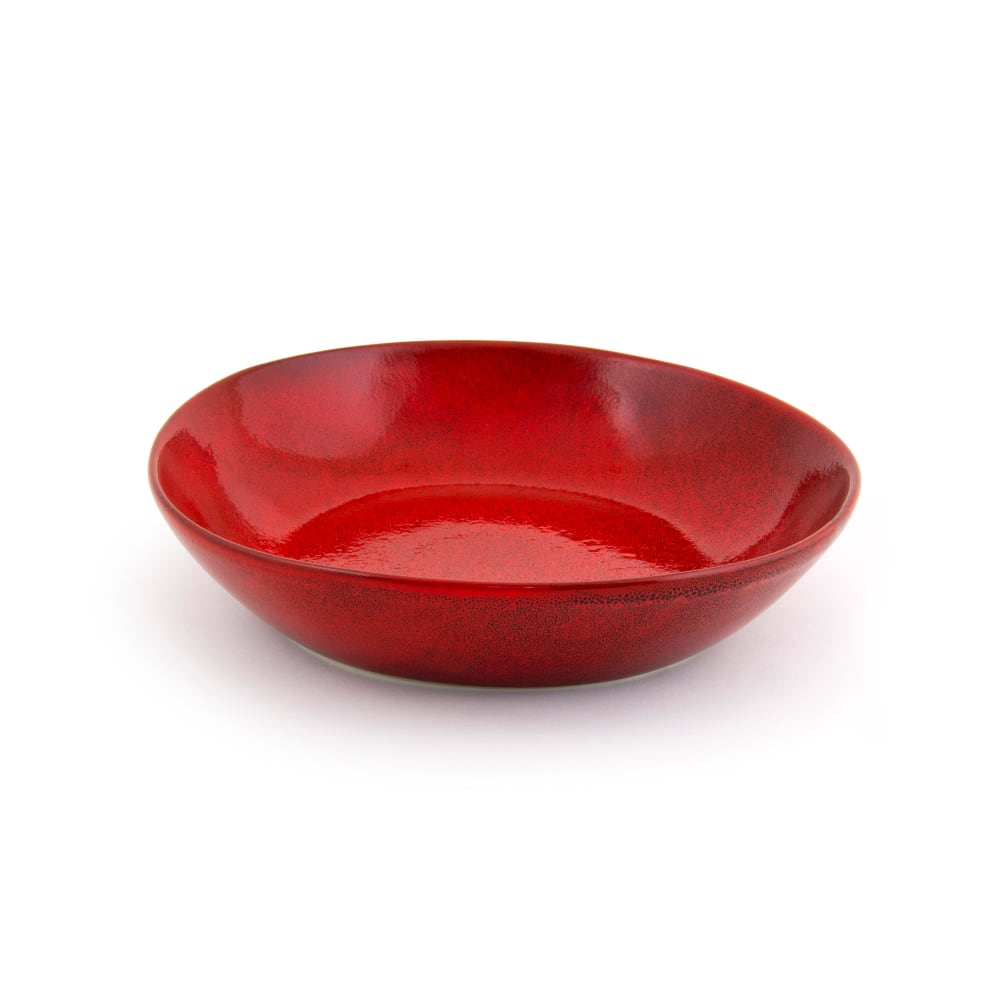 Front of the House 48 oz Round Kiln® Bowl - Porcelain, Chili (DBO157RDP22)