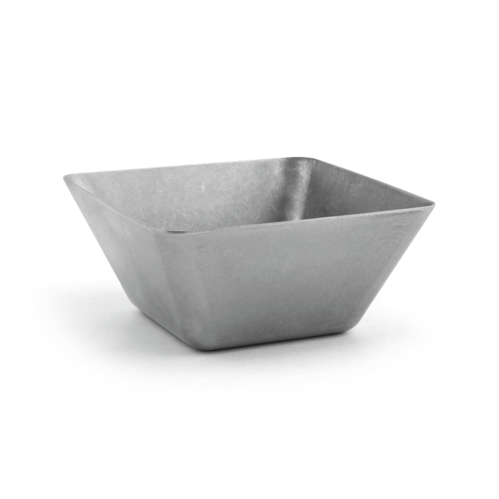 Front of the House 13 oz Square Mod® Bowl - Stainless Steel, Antique (DBO158ANS23)
