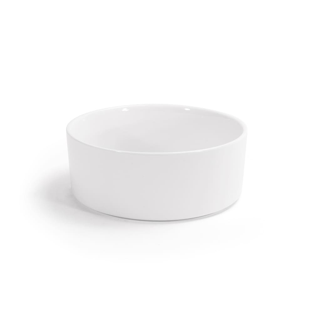 Front of the House 24 oz Round Dinner Bowl - Porcelain, White (DBO174WHP22)