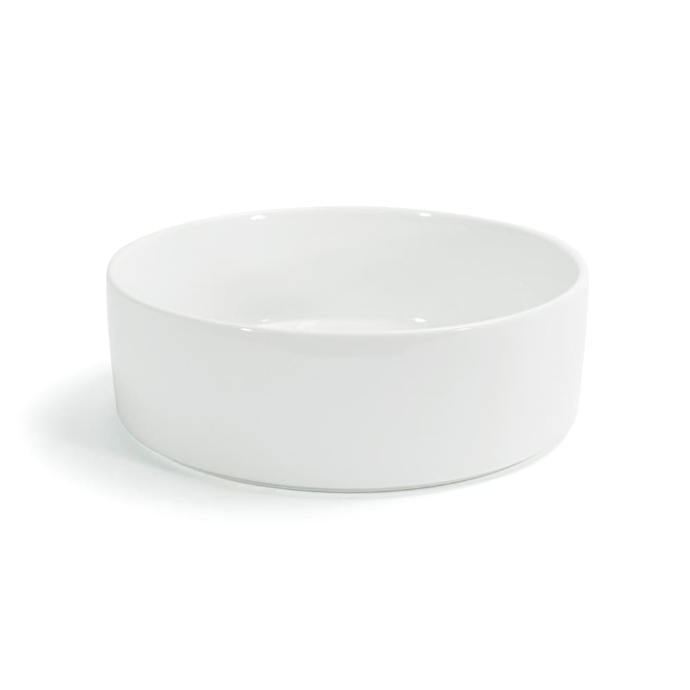 Front of the House 36 oz Round Dinner Bowl - Porcelain, White (DBO175WHP22)