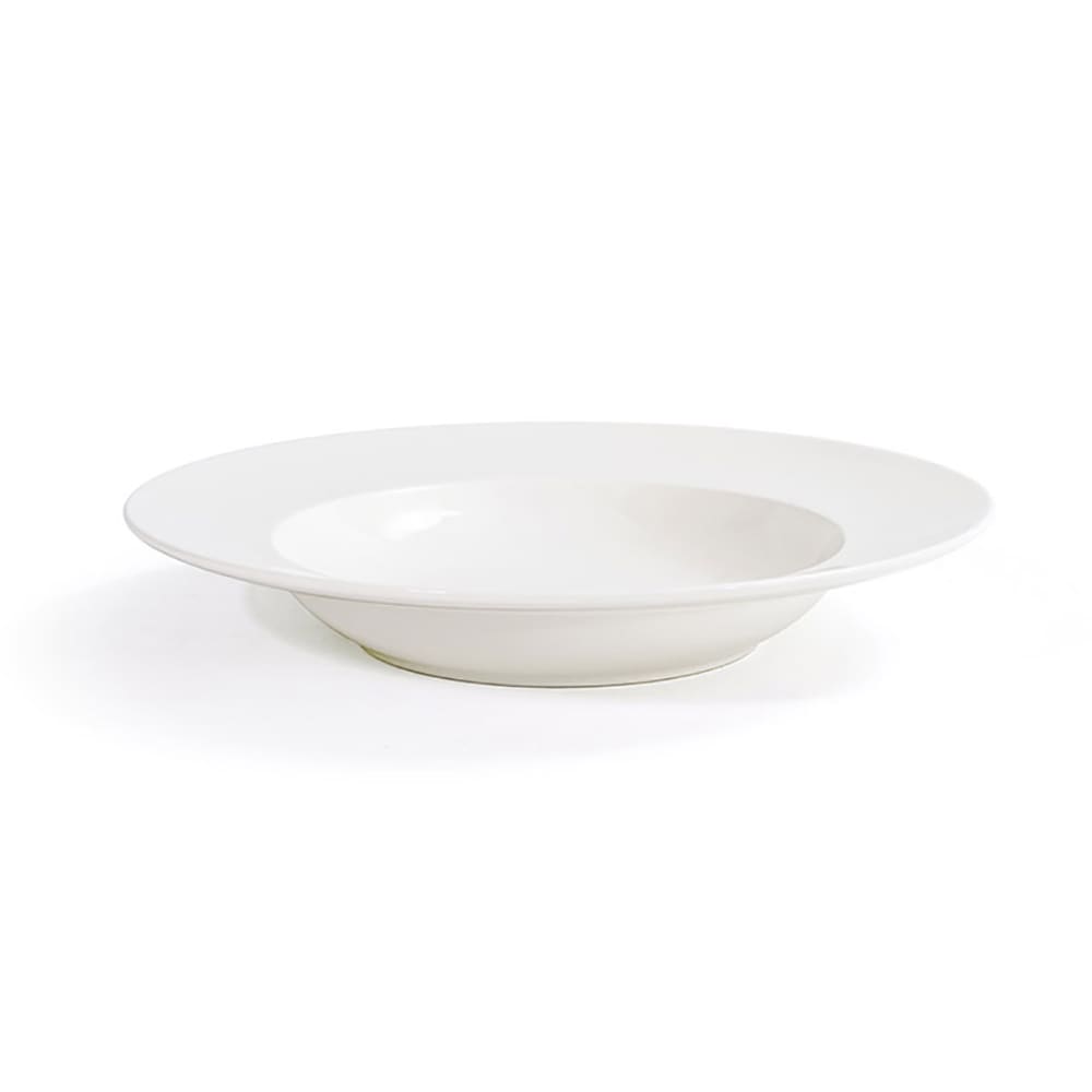 Front of the House 20 oz Round Catalyst® Bowl - Porcelain, White (DBO178BEP21)