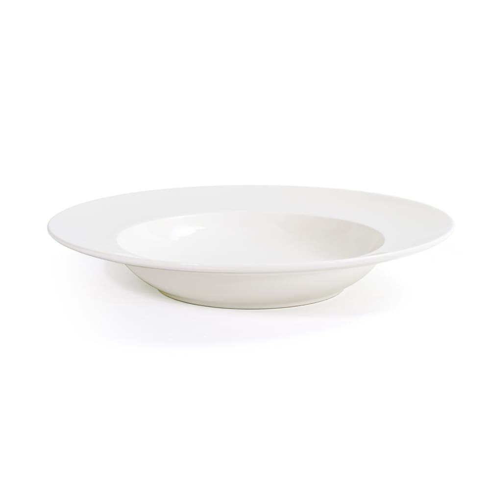 Front of the House 12 oz Round Catalyst® Bowl - Porcelain, White (DBO179BEP22)