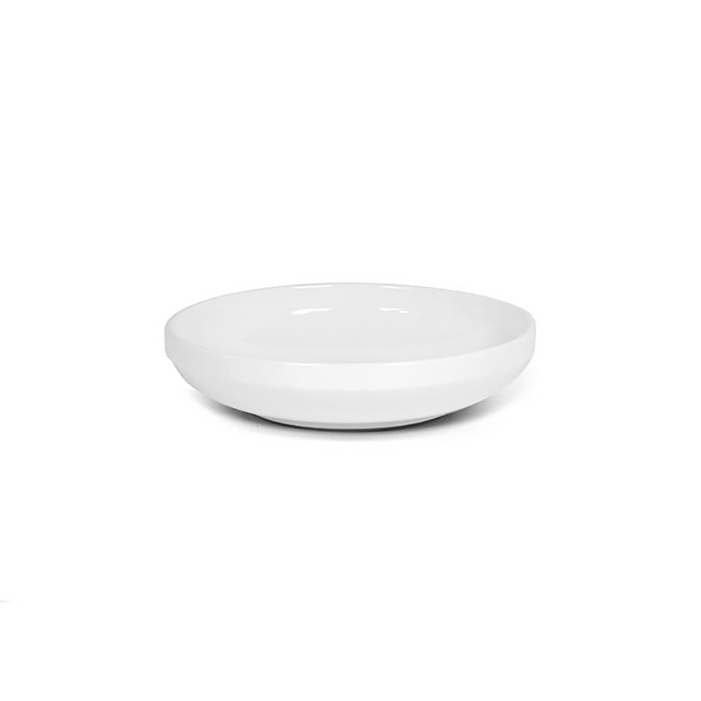 Front of the House 21 oz Round Bevel™ Bowl - Porcelain, White (DBO185WHP22)