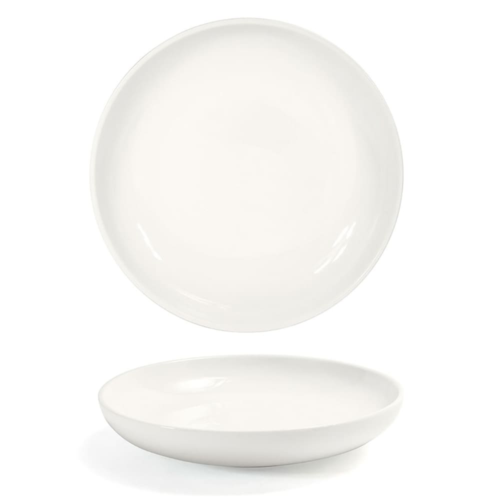 Front of the House 62 oz Round Catalyst® Bowl - Porcelain, White (DBO189BEP21)