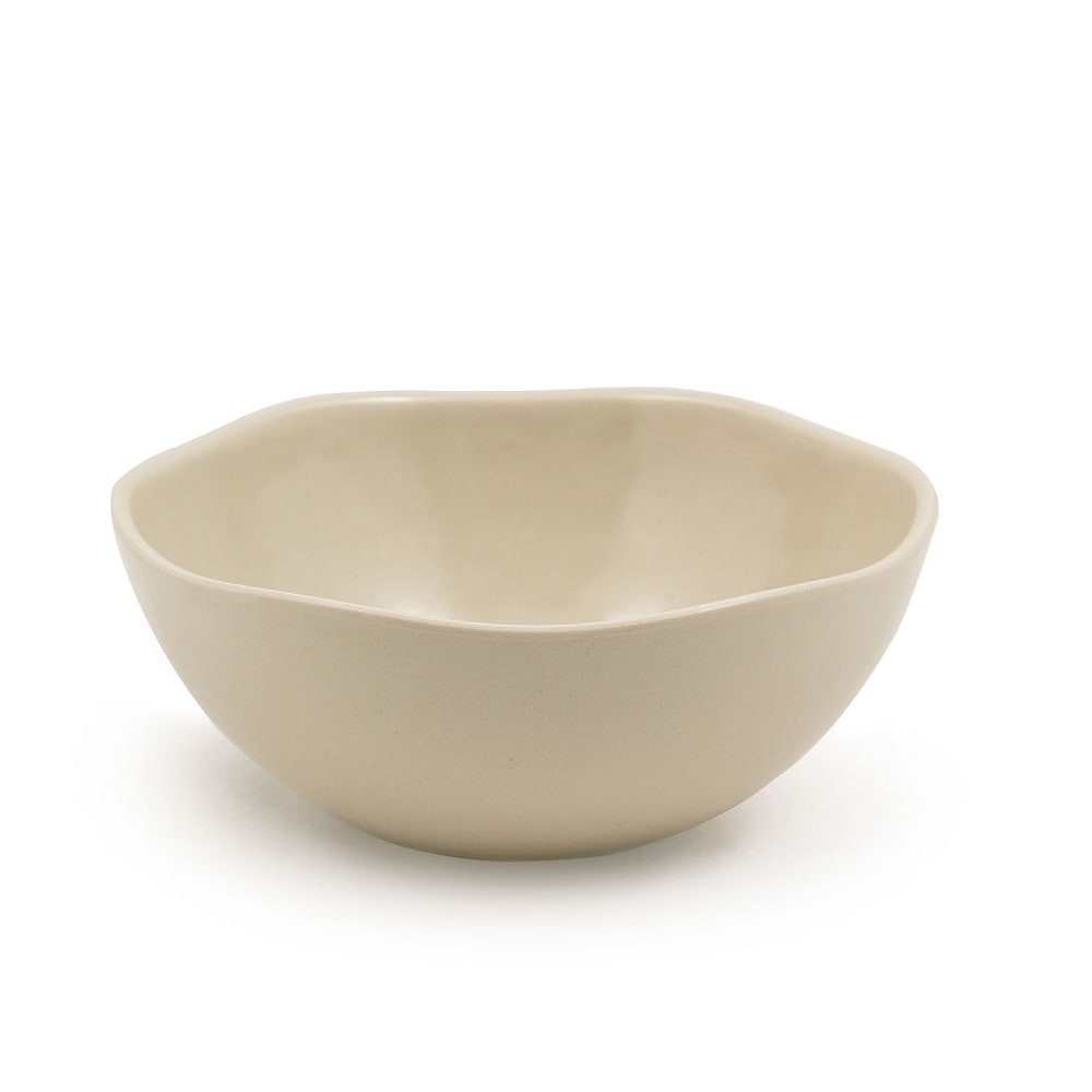 Front of the House 16 oz Round Platewise® Bowl - Bamboo, Natural (DBO190NAB22)