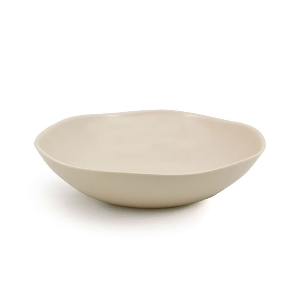 Front of the House 34 oz Round Platewise® Bowl - Bamboo, Natural (DBO191NAB22)