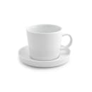 Front of the House 10 oz Soho Cup - Porcelain, White (DCS013WHP23) thumbnail 2