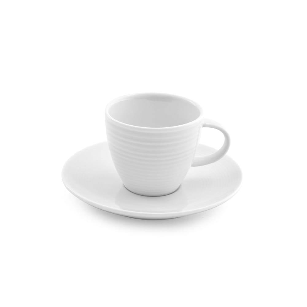 Front of the House 3 oz Spiral® Cup - Porcelain, White (DCS021WHP23)