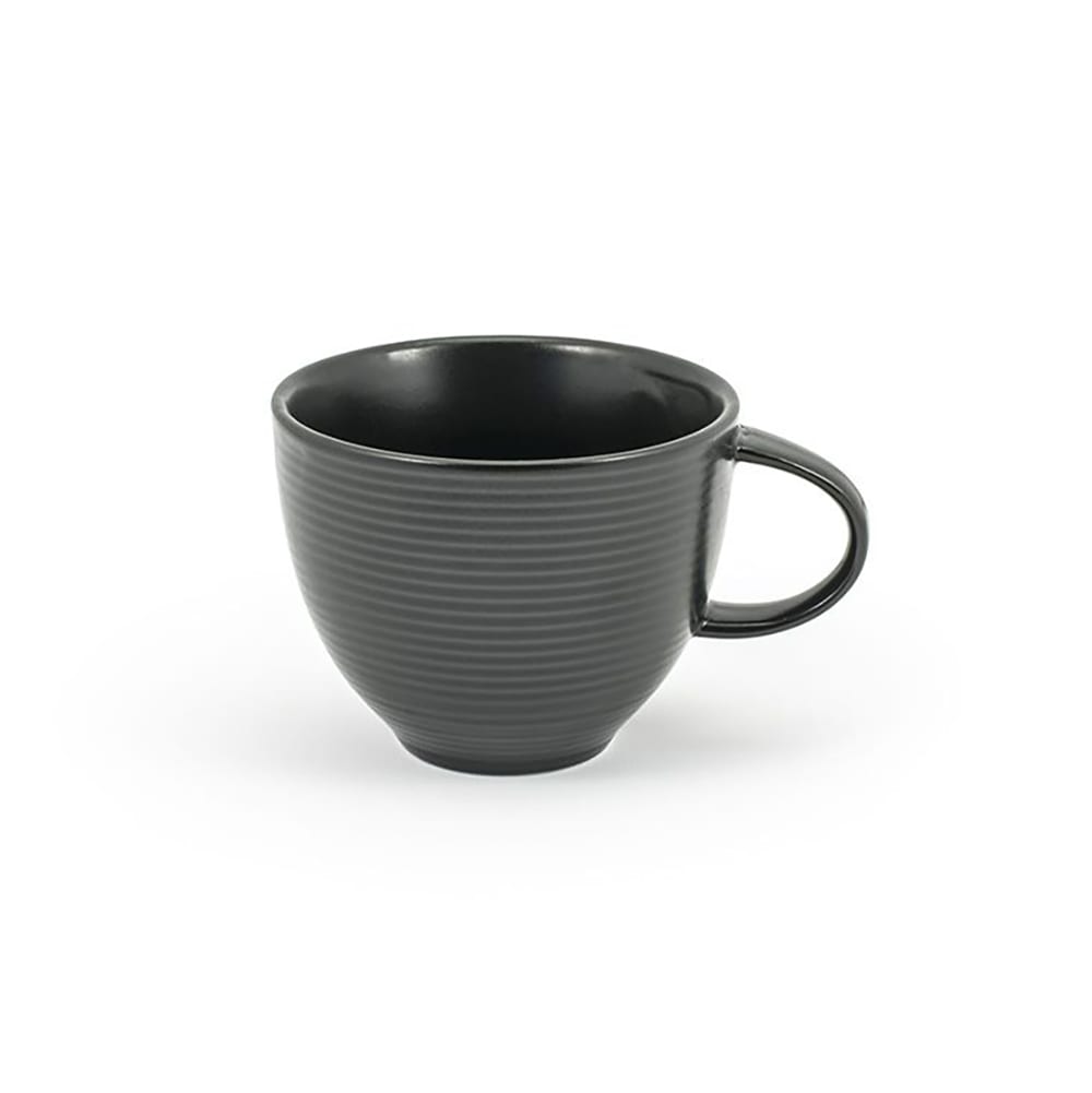 Front of the House 8 oz Spiral® Cup - Porcelain, Ink (DCS023BKP23)