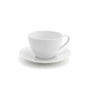 Front of the House 7" Round Seattle Saucer - Porcelain, White (DCS034WHP23) thumbnail 2