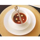 Front of the House 4 1/2" Round Harmony™ Saucer - Porcelain, White (DCS038WHP23) thumbnail 2