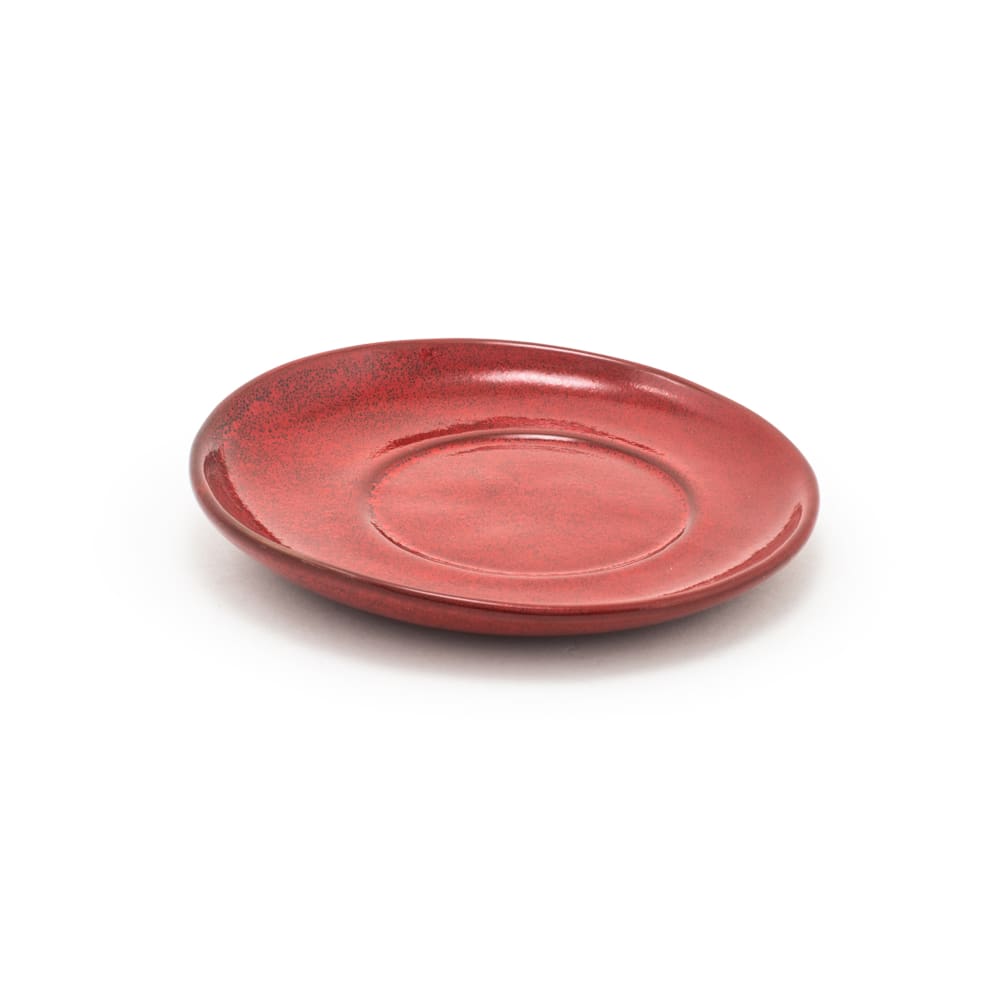 Front of the House 6" Round Kiln® Saucer - Porcelain, Chili (DCS047RDP23)