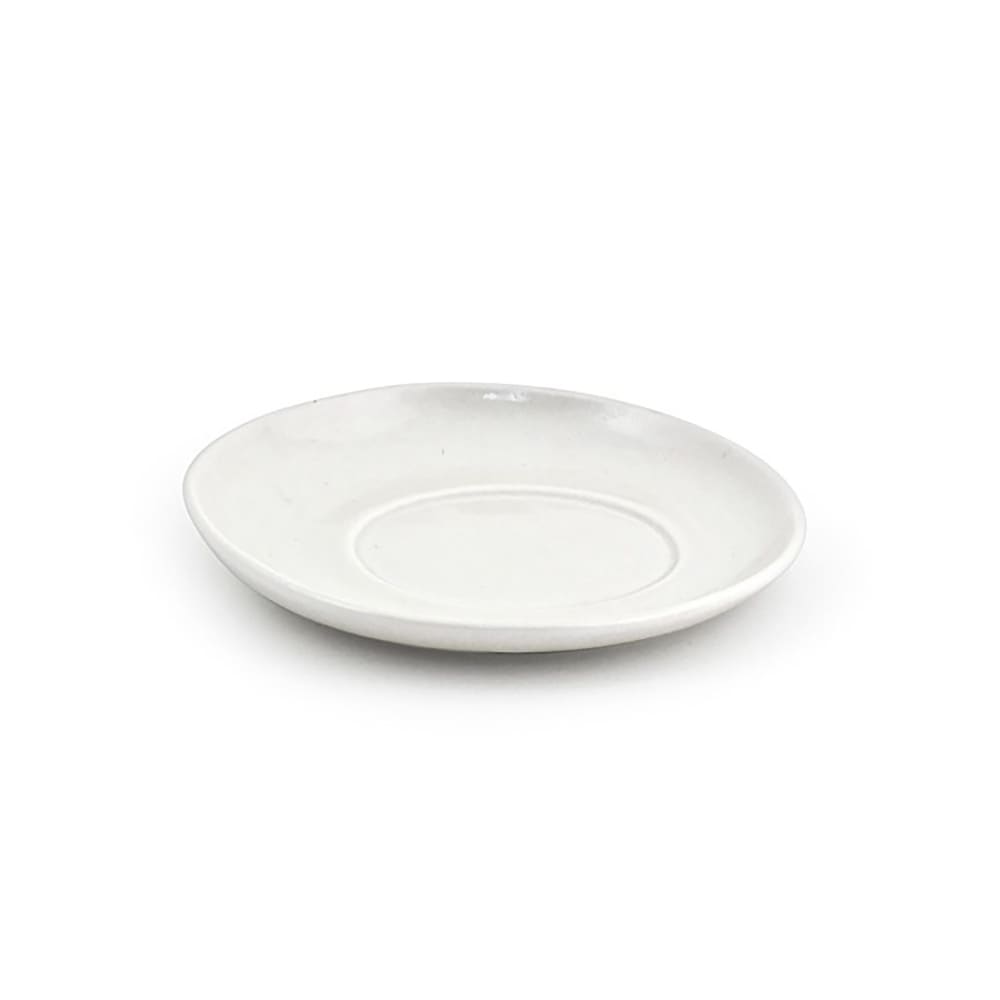 Front of the House 6" Round Kiln® Saucer - Porcelain, White (DCS047WHP23)