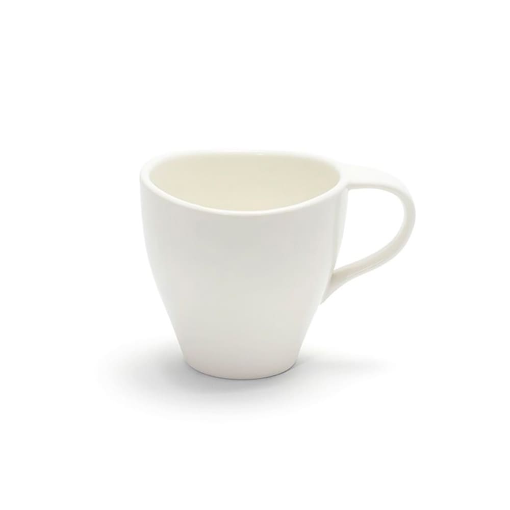 Front of the House 8 oz Tides™ Cup - Porcelain, Scallop (DCS054BEP23)