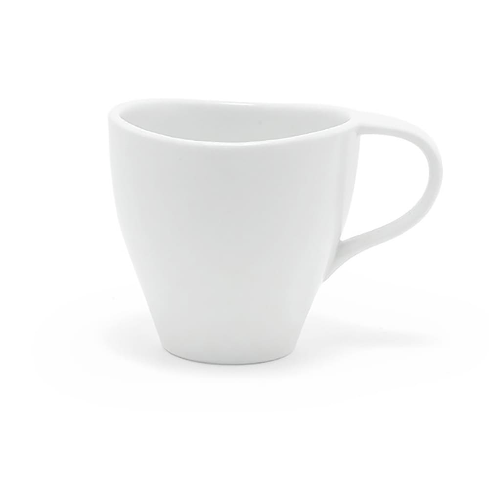 Front of the House 8 oz Tides™ Cup - Porcelain, White, Superwhite Glaze (DCS054WHP23)