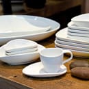 Front of the House 8 oz Tides™ Cup - Porcelain, White, Superwhite Glaze (DCS054WHP23) thumbnail 3