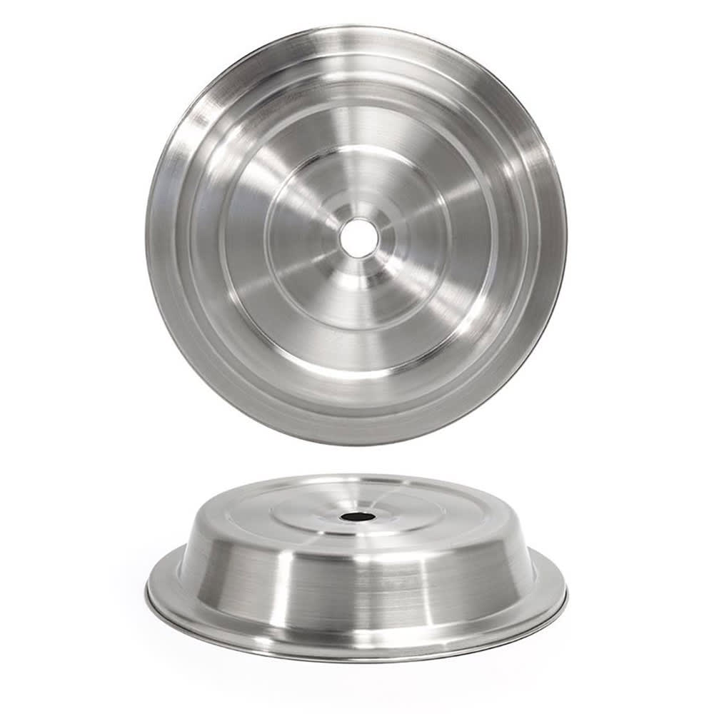 Front of the House 11 1/2" Round Plate Cover - 2 1/4"H, Stainless Steel w/ Brushed Finish (DCV005BSS23)