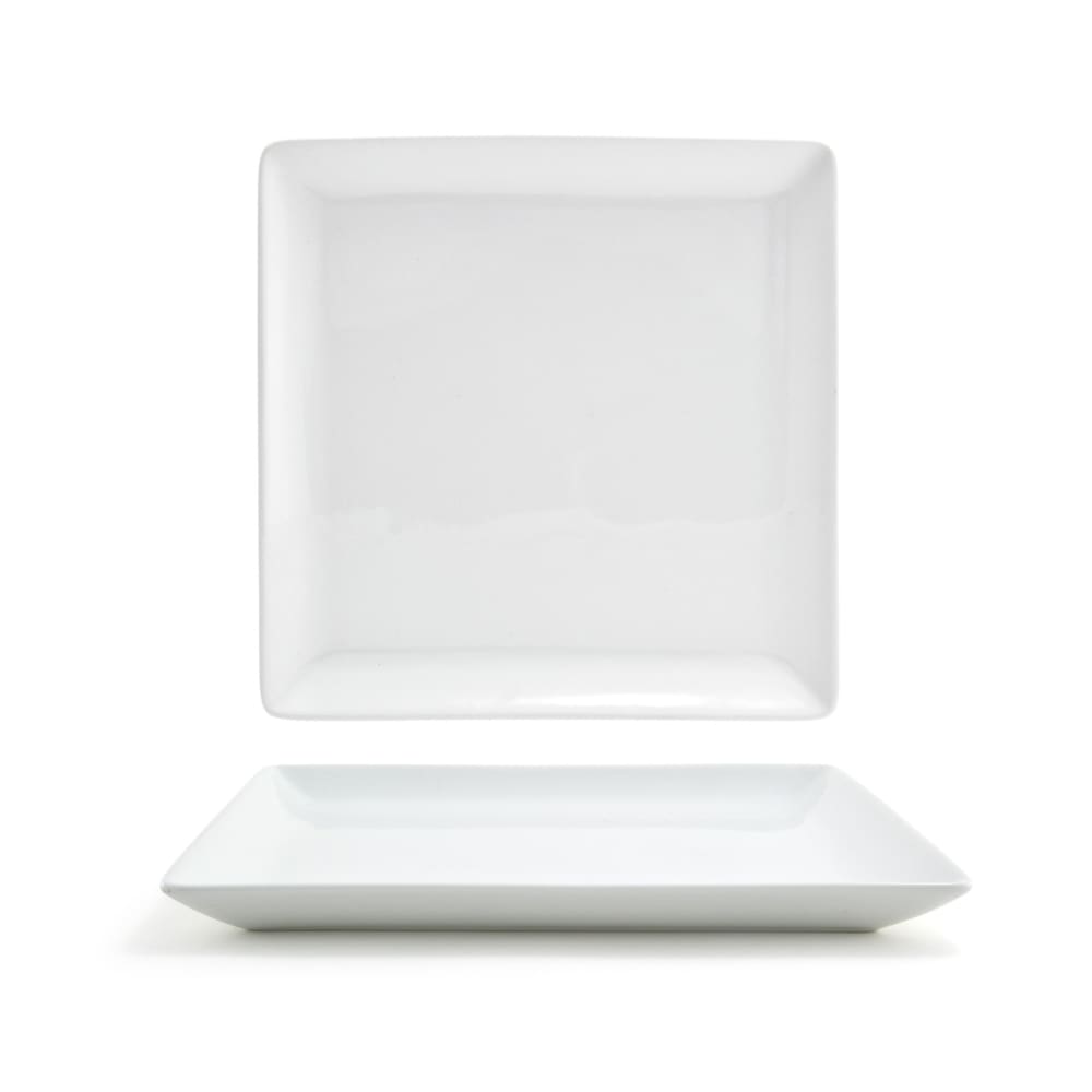 Front of the House 10" Square Mod® Plate - Porcelain, White (DDP022WHP23)