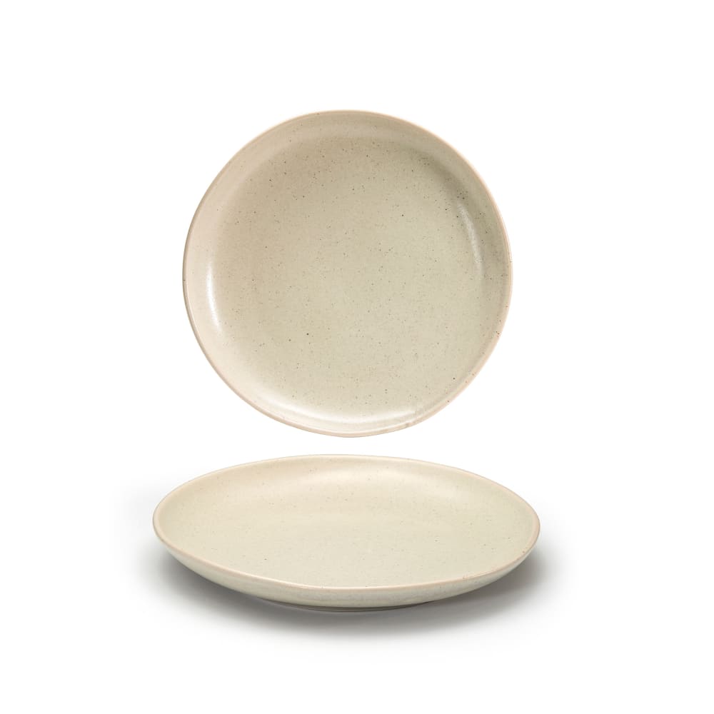 Front of the House 10" Round Kiln® Plate - Porcelain, Mushroom (DDP061MUP22)