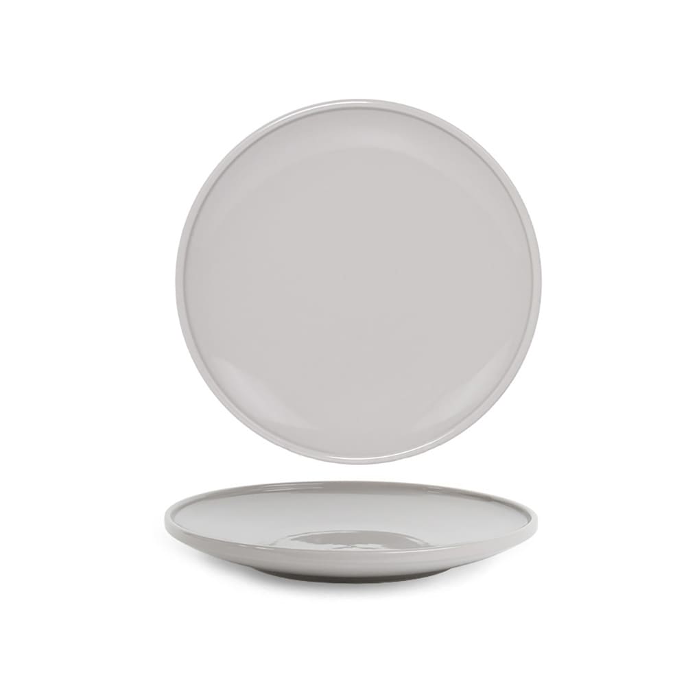 Front of the House 9" Round Bevel™ Plate - Porcelain, Stone (DDP095GYP22)