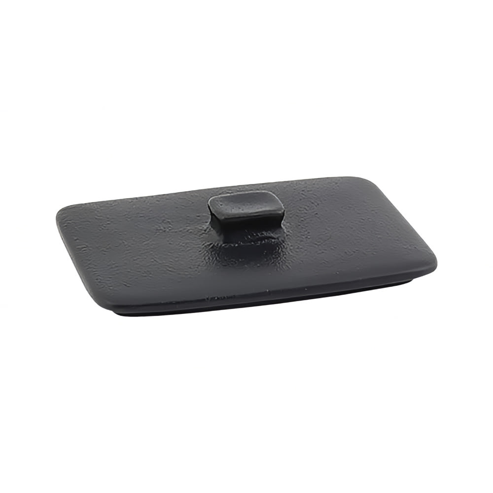 Front of the House Rectangular Kiln® Baking Dish Lid - 4 1/4" x 3 1/4", Porcelain, Black (DLI135BKC23)