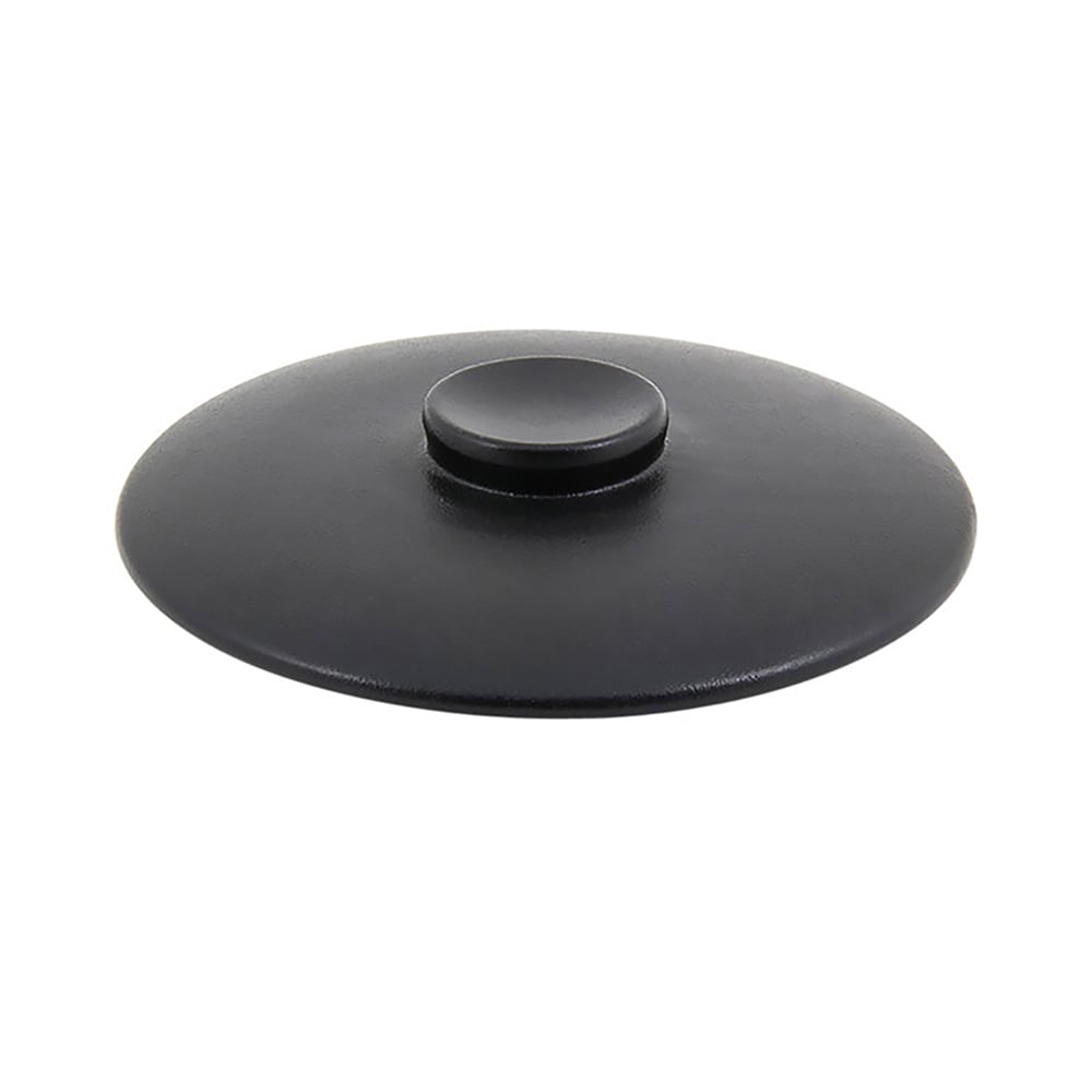 Front of the House 8 1/2" Round Kiln® Baking Dish Lid - Porcelain, Black (DLI139BKC20)