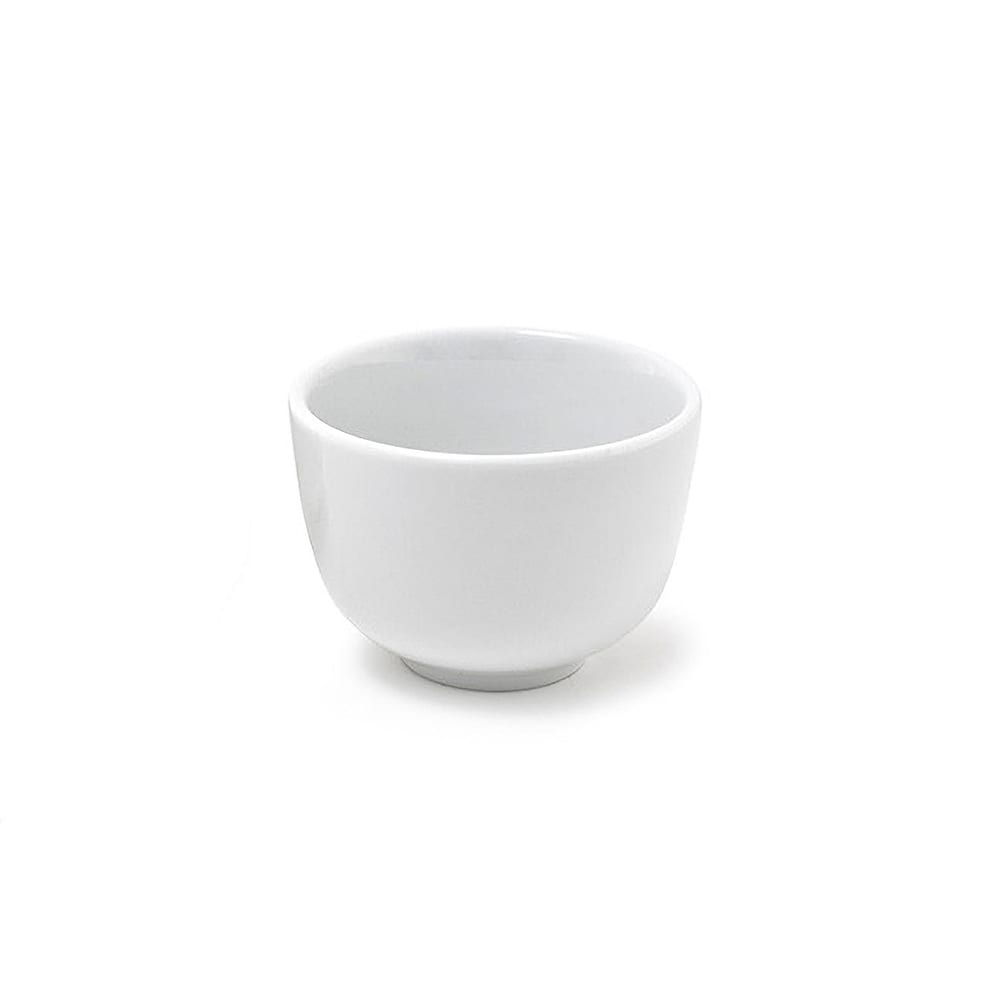 Front of the House 4oz Catalyst® Ramekin - Porcelain, White (DMU006WHP23)