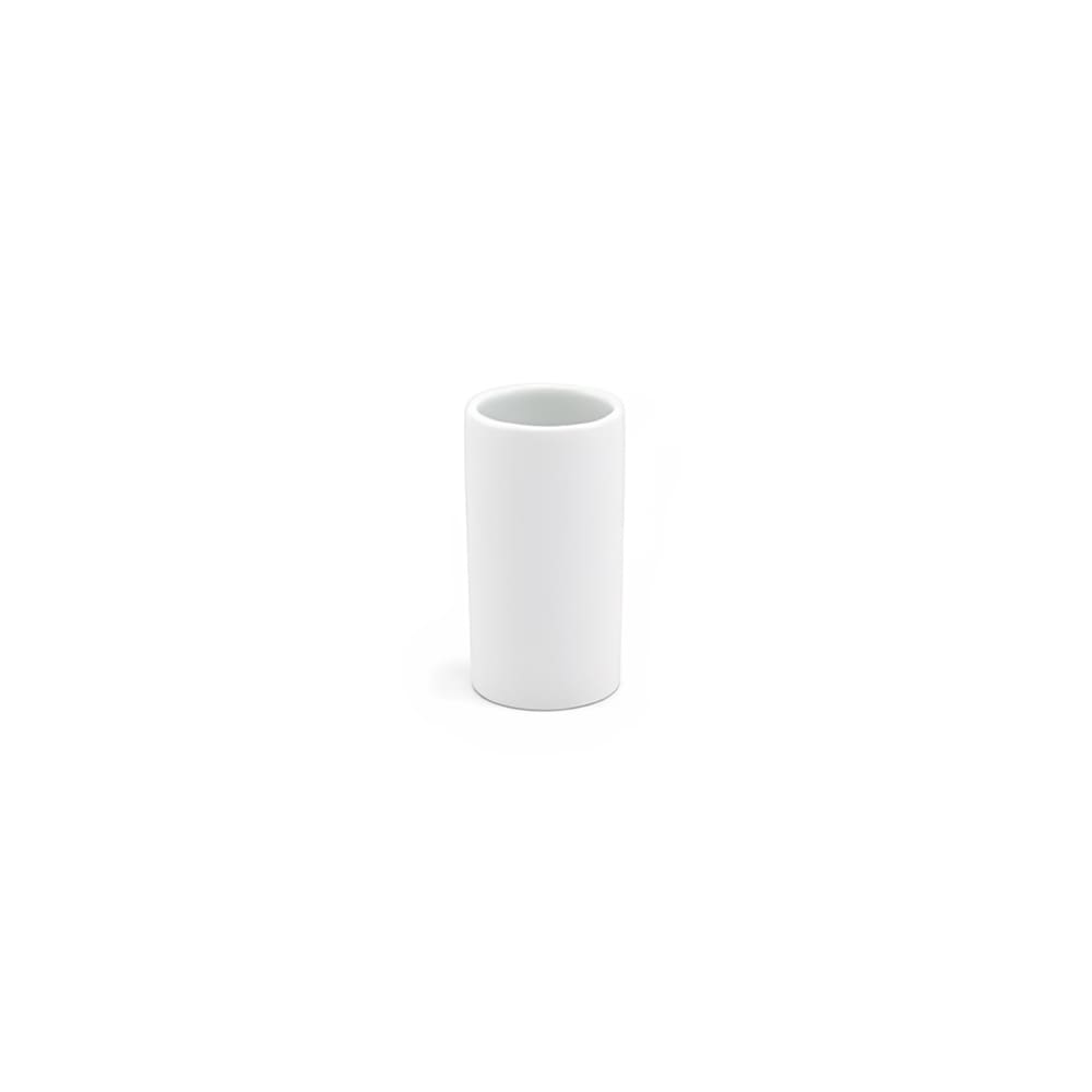 Front of the House 1 1/2 oz Round Cup - Porcelain, White (DMU013WHP23)