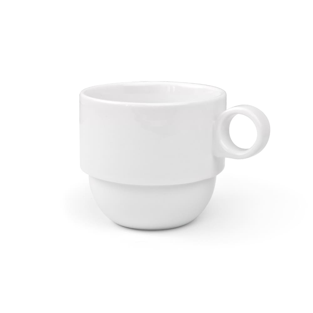 Front of the House 13 oz Catalyst® Mug - Porcelain, White (DMU016BEP23)