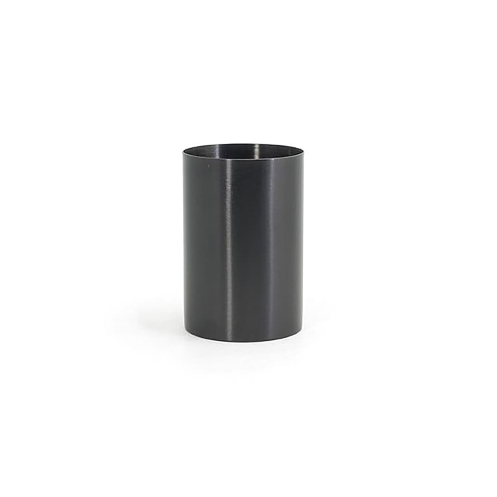 Front of the House 10 oz Round Holder - Stainless Steel, Matte Black (DMU020BKS22)