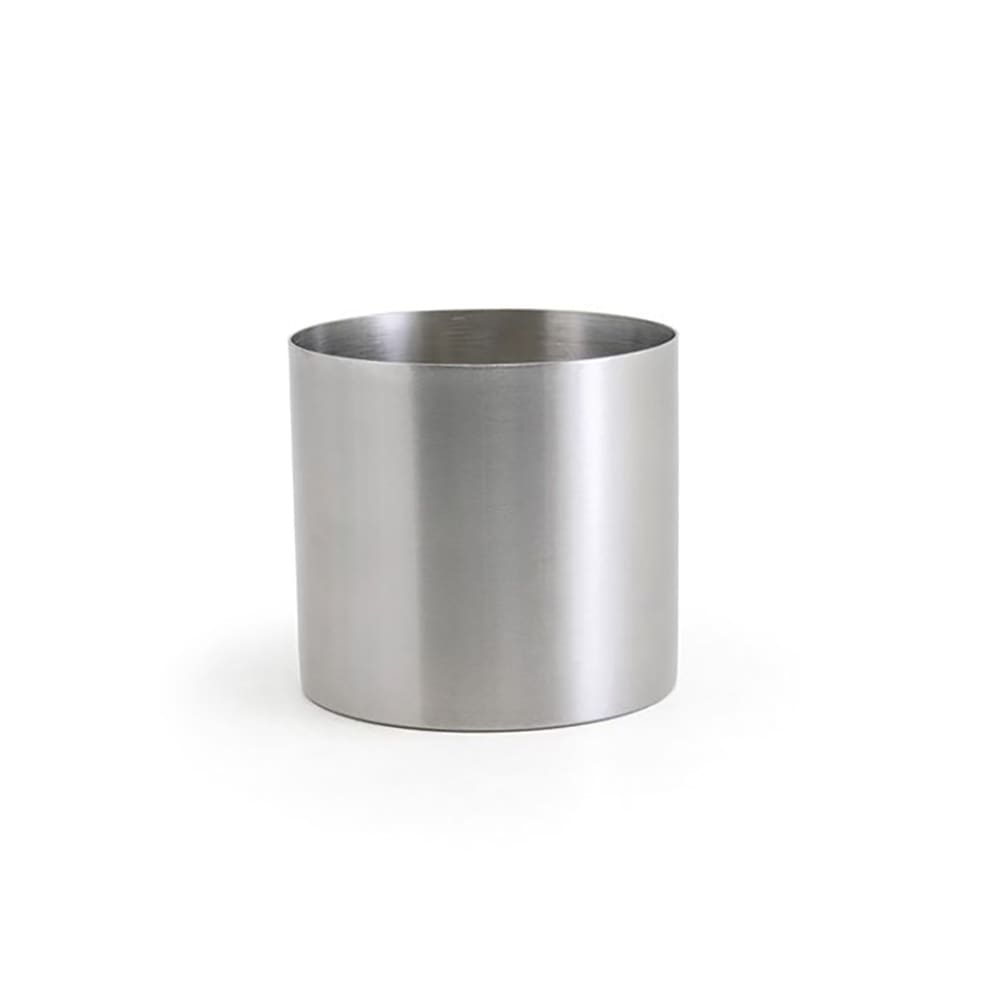 Front of the House 14 oz Round Holder - Stainless Steel, Silver (DMU021BSS22)