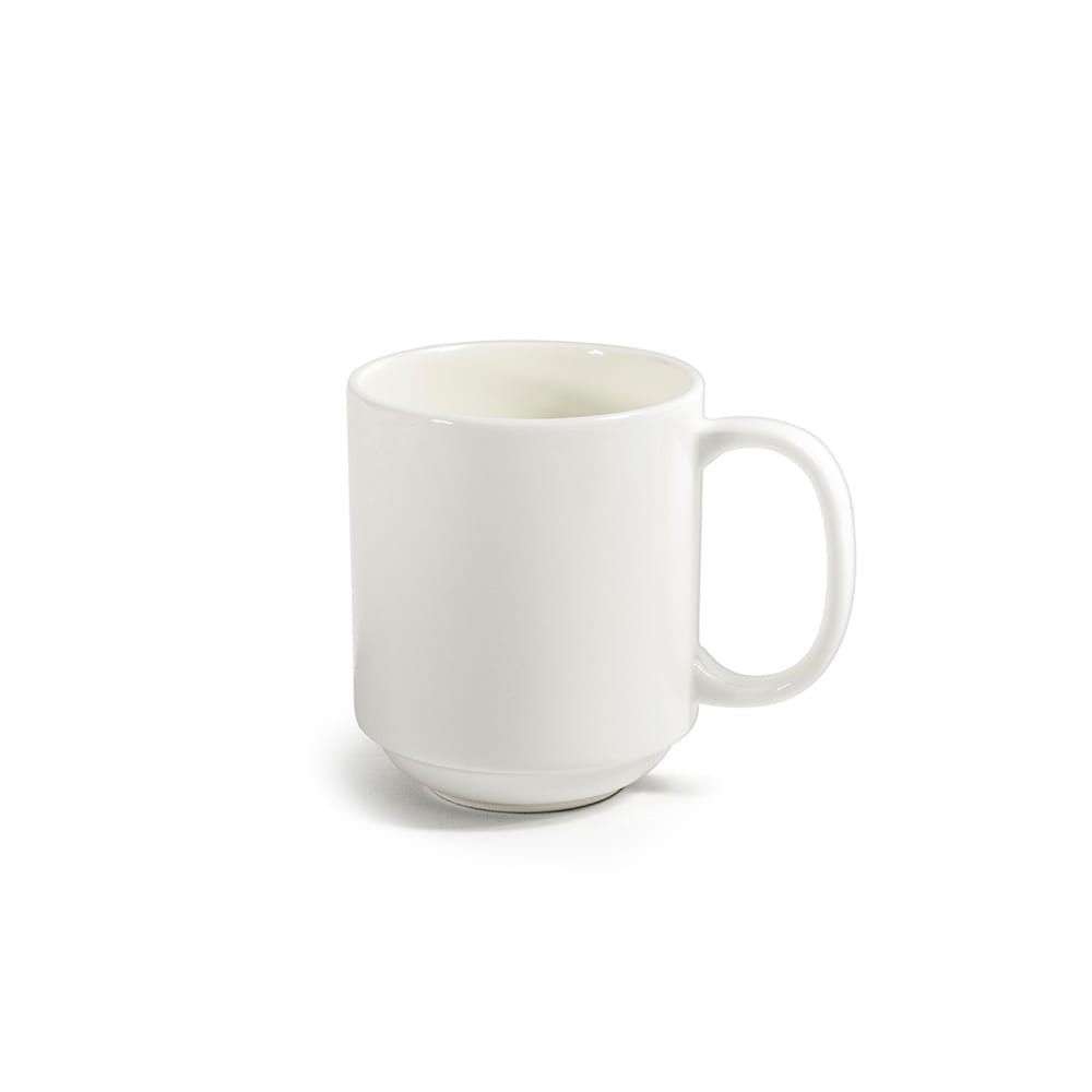 Front of the House 12 oz Catalyst® Mug - Porcelain, White (DMU028BEP23)