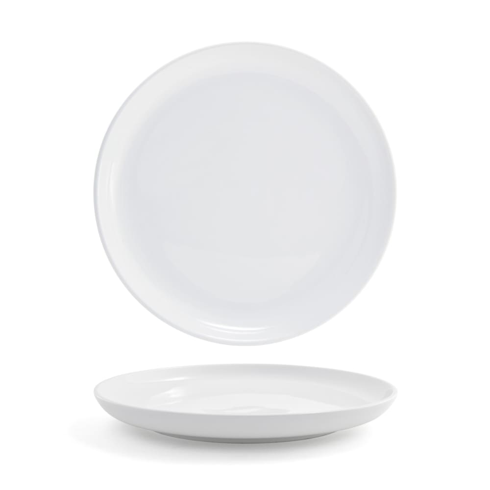 Front of the House 11 1/2" Round Harmony™ Plate - Porcelain, White (DOS018WHP22)
