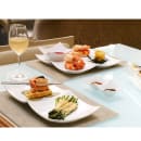 Front of the House 12" Square Origami® Plate - Porcelain, White (DOS019WHP21) thumbnail 2