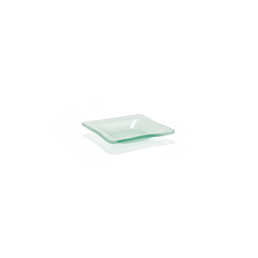 Front of the House 2 oz Square Arctic™ Dish - Glass, Frosted (DSD017FRG23)