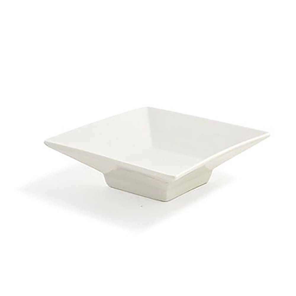 Front of the House 1 oz Square Kyoto™ Dish - Porcelain, White (DSD024BEP13)