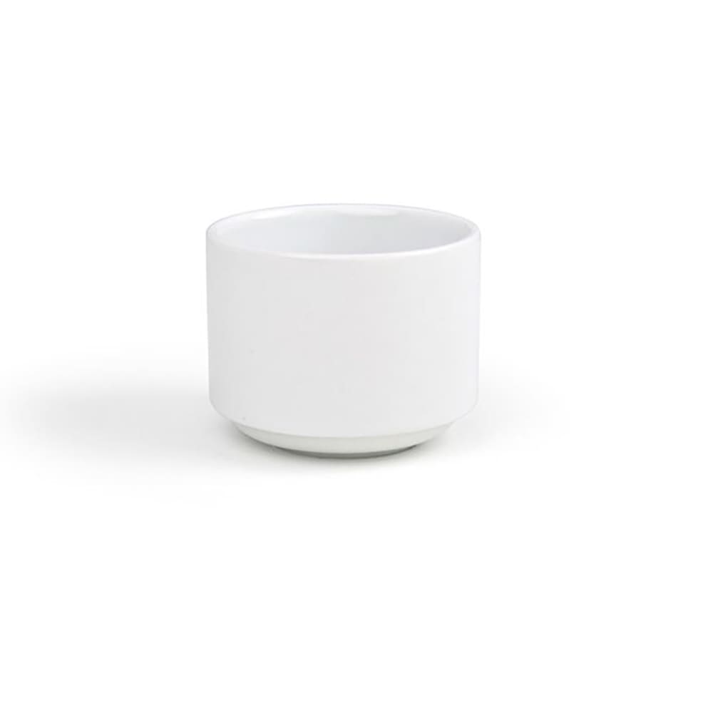 Front of the House 6 oz Round Ramekin - Porcelain, White (DSD040WHP23)