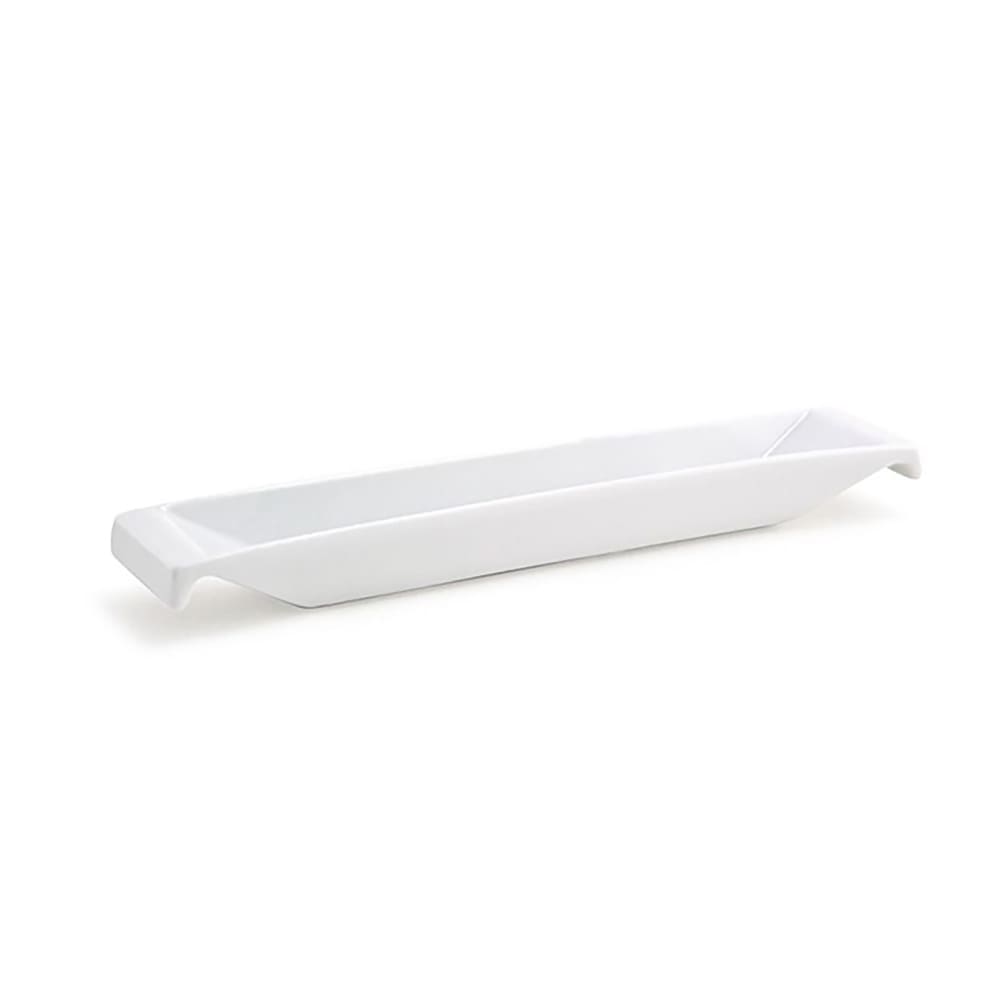 Front of the House 2 oz Rectangular Kyoto™ Ramekin - Porcelain, White (DSD045WHP23)