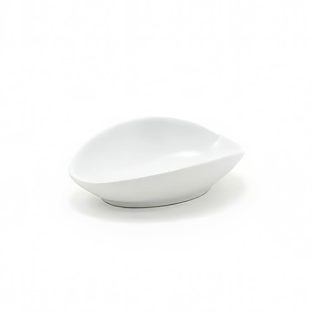 Front of the House 1 1/2" oz Oval Tides™ Ramekin - 4" x 3", Porcelain, White (DSD062WHP23)