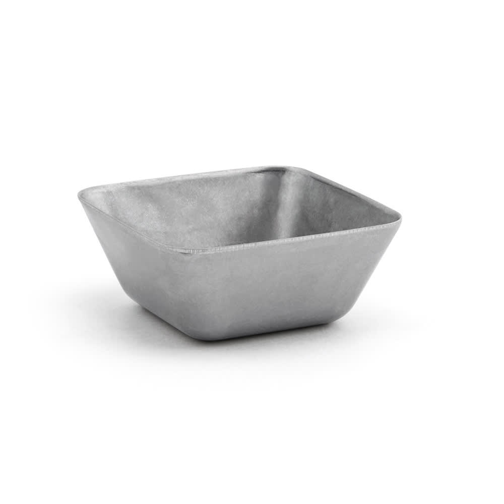 Front of the House 3 oz Square Mod® Ramekin - Stainless Steel, Antique (DSD068ANS23)